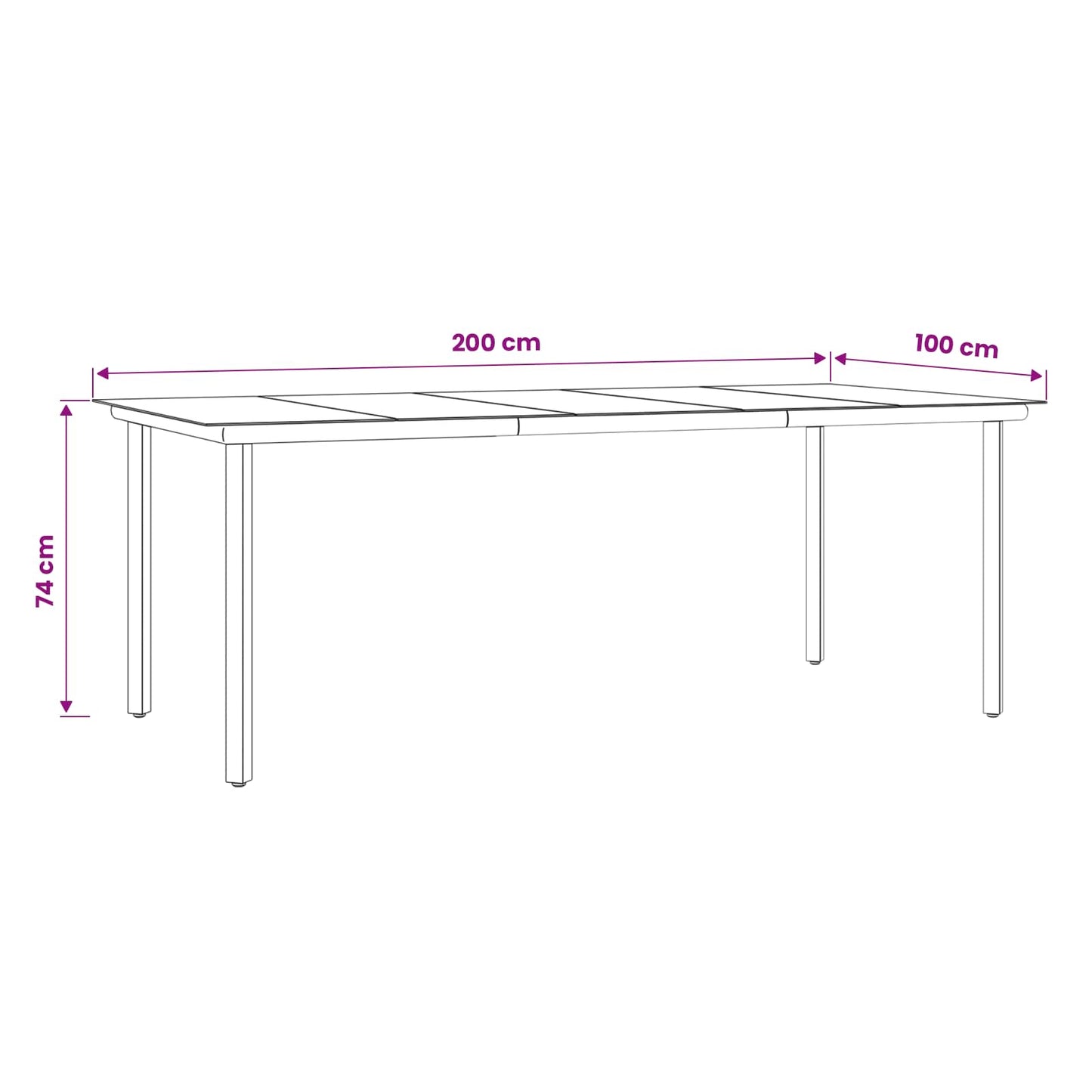 Garten Essgruppe mit Kissen 9 pcs Hellgrau Poly-Rattan