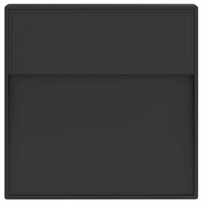 LED-Außenwandleuchte Schwarz Aluminiumdruckguss