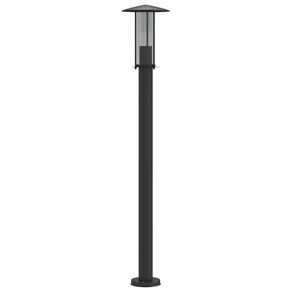 Wegeleuchte Schwarz 100 cm Edelstahl