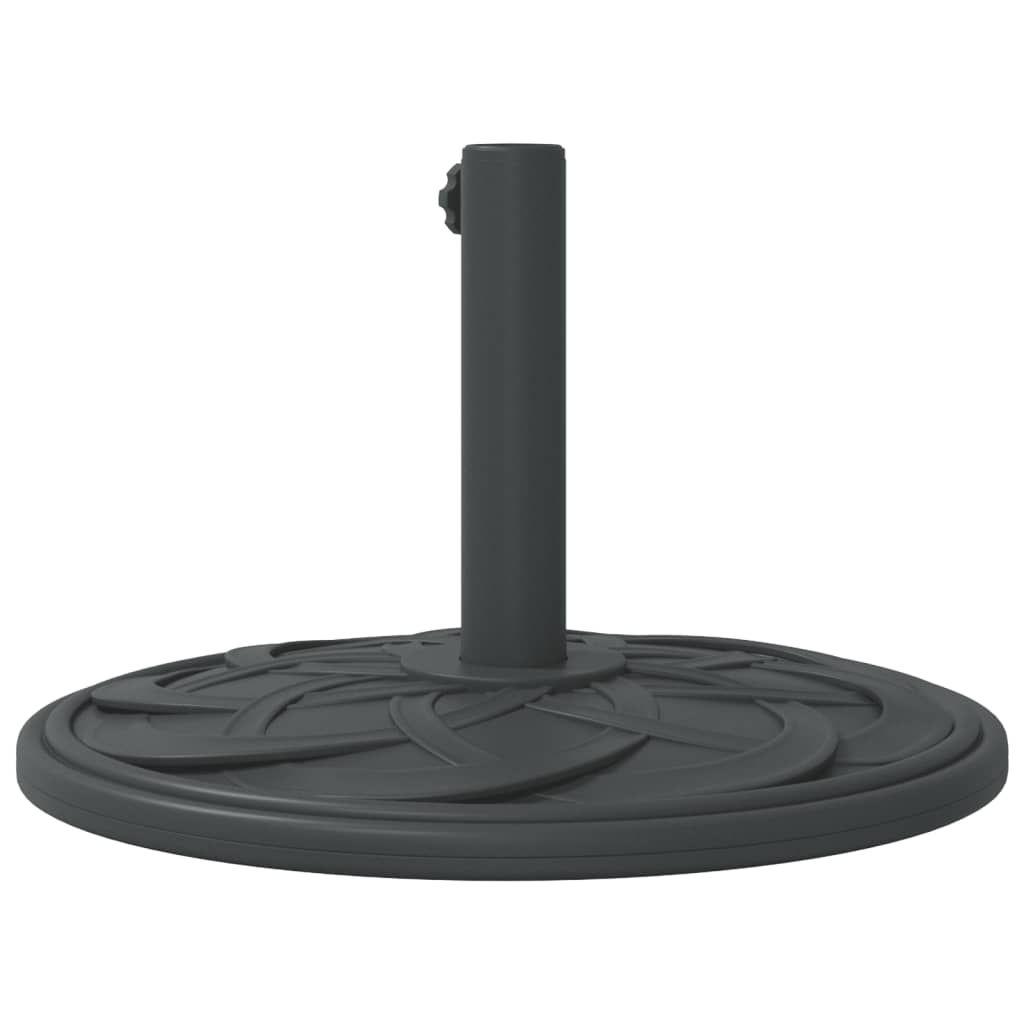 Pied de parasol pour mât Ø38/48 mm 12 kg rond