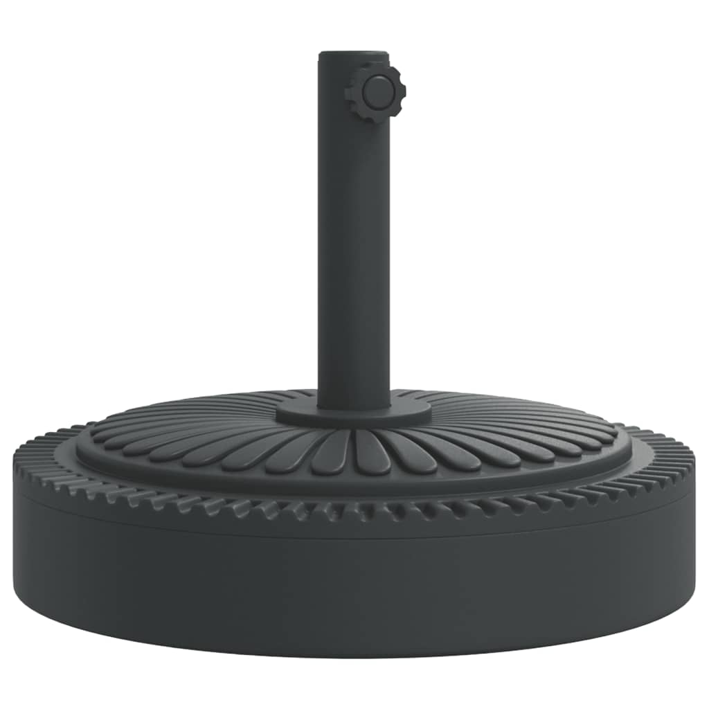 Pied de parasol pour mât Ø38/48 mm 25 kg rond