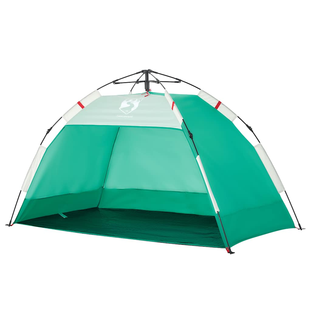 Beach Tent 2-Person Azure Blue Quick Release Waterproof Grün