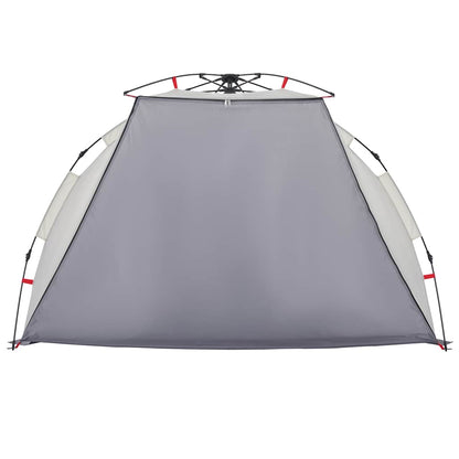 Strandzelt 2 Personen Grau Quick Release Wasserdicht