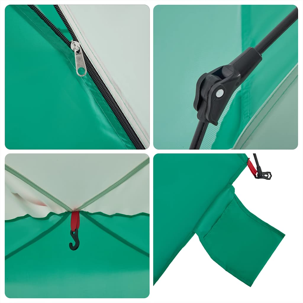 Strandzelt 3 Personen Seegrün Quick Release Wasserdicht