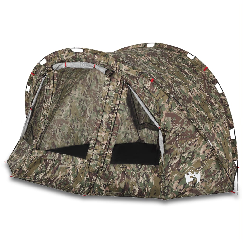 Tente de pêche 4 personnes motif camouflage imperméable