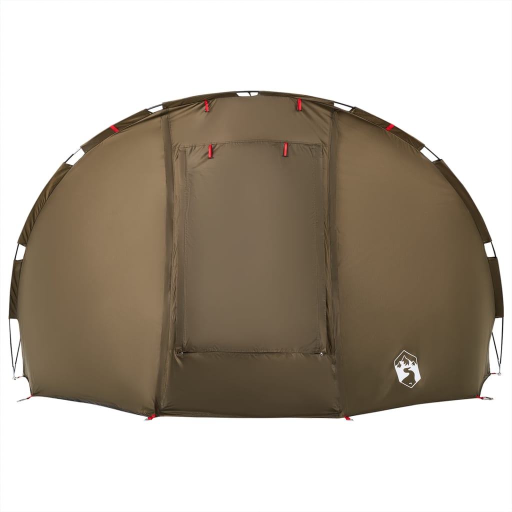 Tente de pêche 5 personnes vert olive imperméable