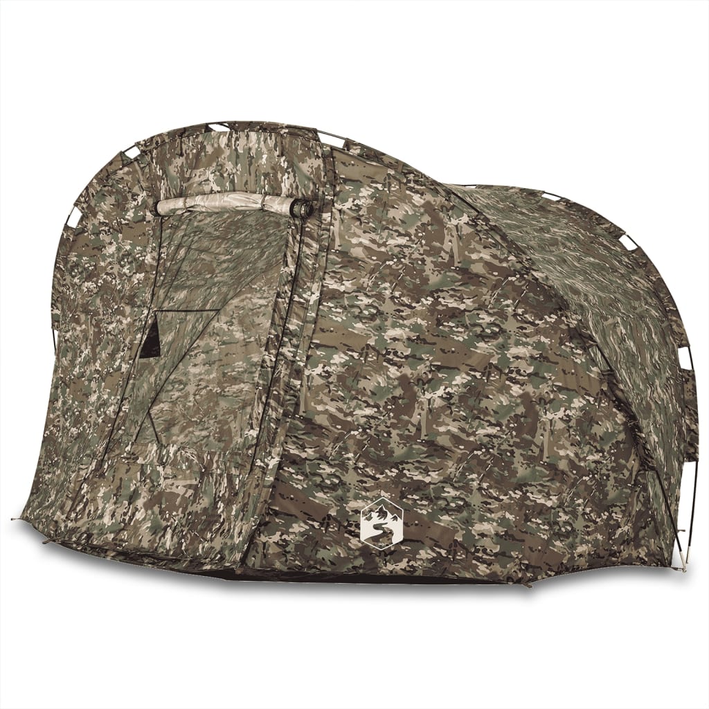 Tente de pêche 5 personnes motif camouflage imperméable