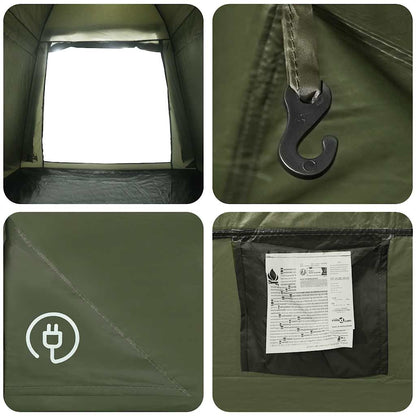 Angelzelt 4 Personen Olivgrün Quick Release