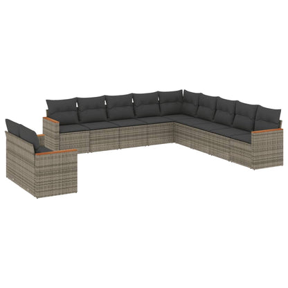Patio Sofa Set 11-Sitzer Grey