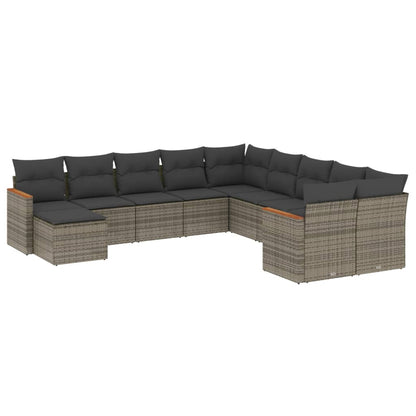 Patio Sofa Set 11-Sitzer Grey