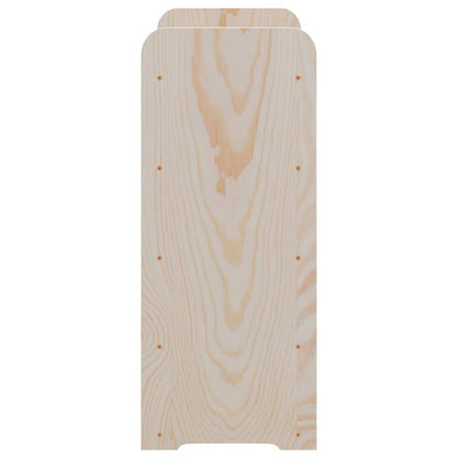 Weinregal 67,5x25x60 cm Massivholz Kiefer