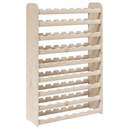Weinregal 72,5x25x111,5 cm Massivholz Kiefer