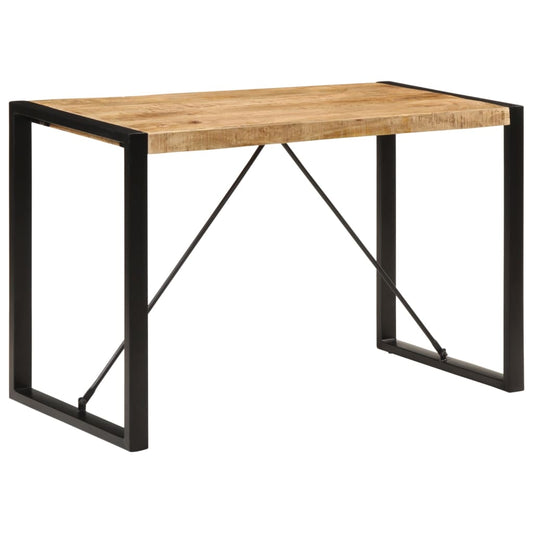 Table à manger 120x55x76 cm Bois de manguier brut