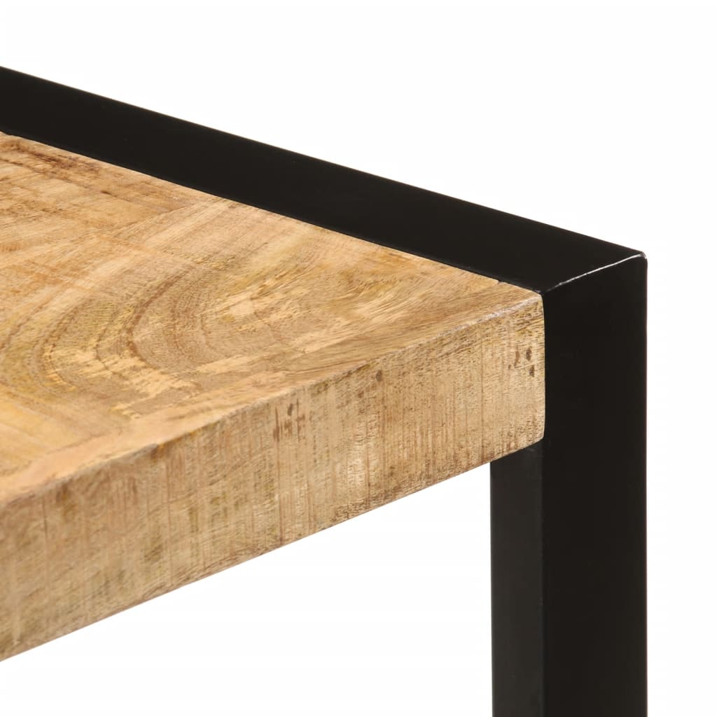 Table à manger 120x55x76 cm Bois de manguier brut