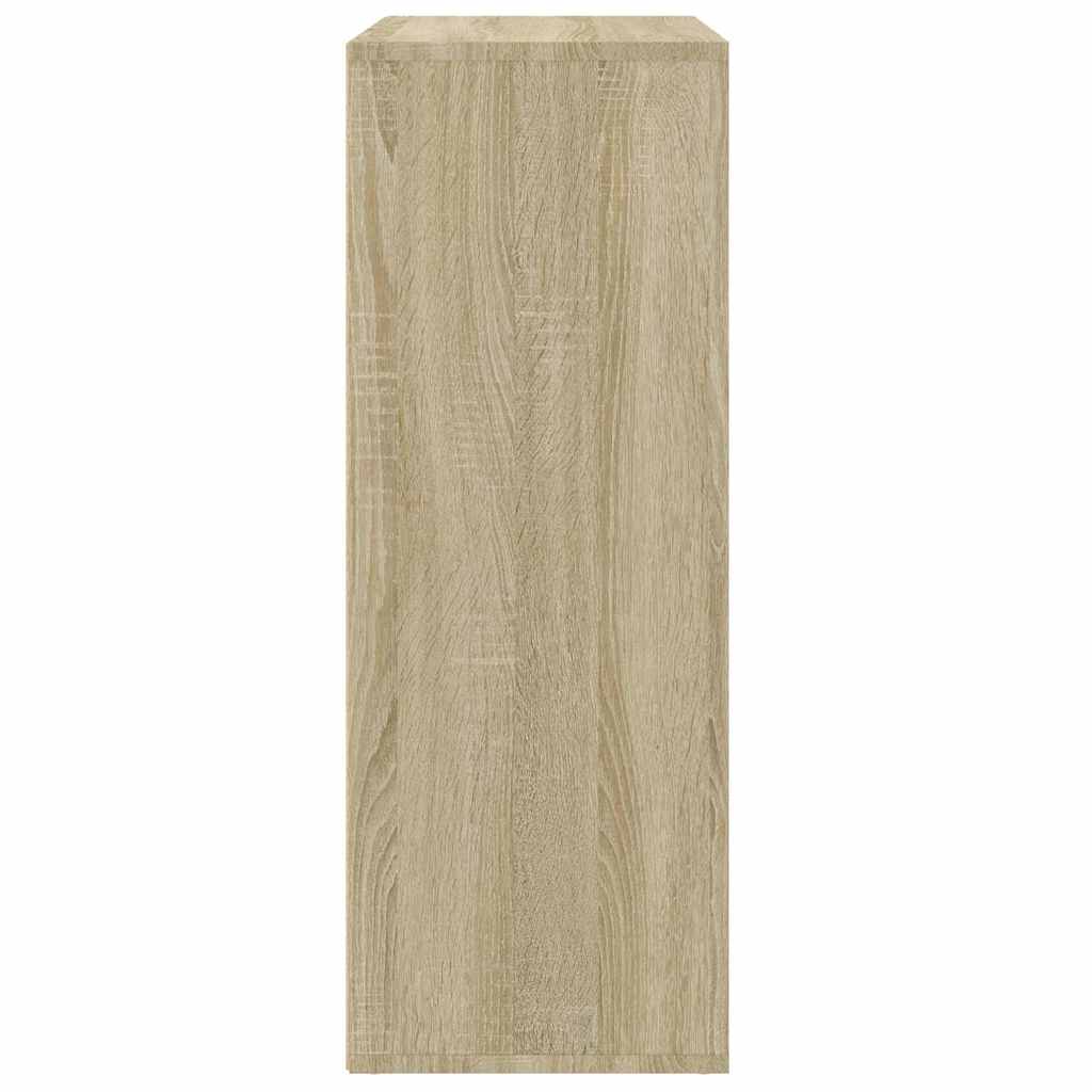Sideboards 2 Stk. Sonoma-Eiche 60x31x84 cm Holzwerkstoff