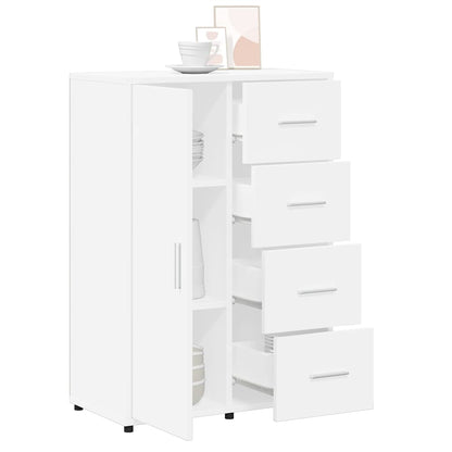 Sideboards 2 Stk. Weiß 60x31x84 cm Holzwerkstoff