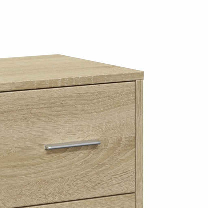 Sideboards 2 Stk. Sonoma-Eiche 60x31x84 cm Holzwerkstoff