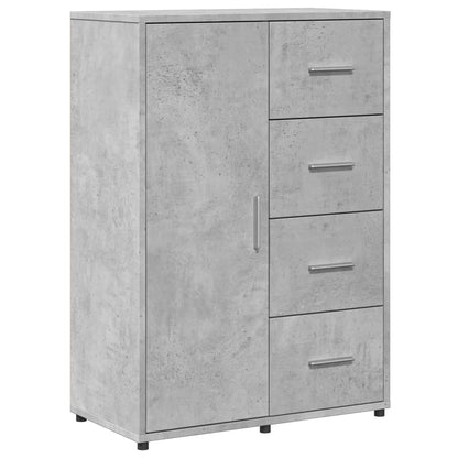 Sideboards 2 Stk. Betongrau 60x31x84 cm Holzwerkstoff