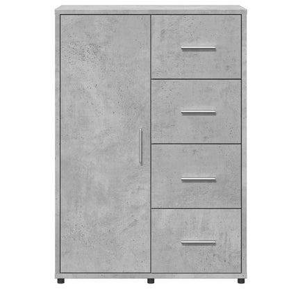 Sideboards 2 Stk. Betongrau 60x31x84 cm Holzwerkstoff