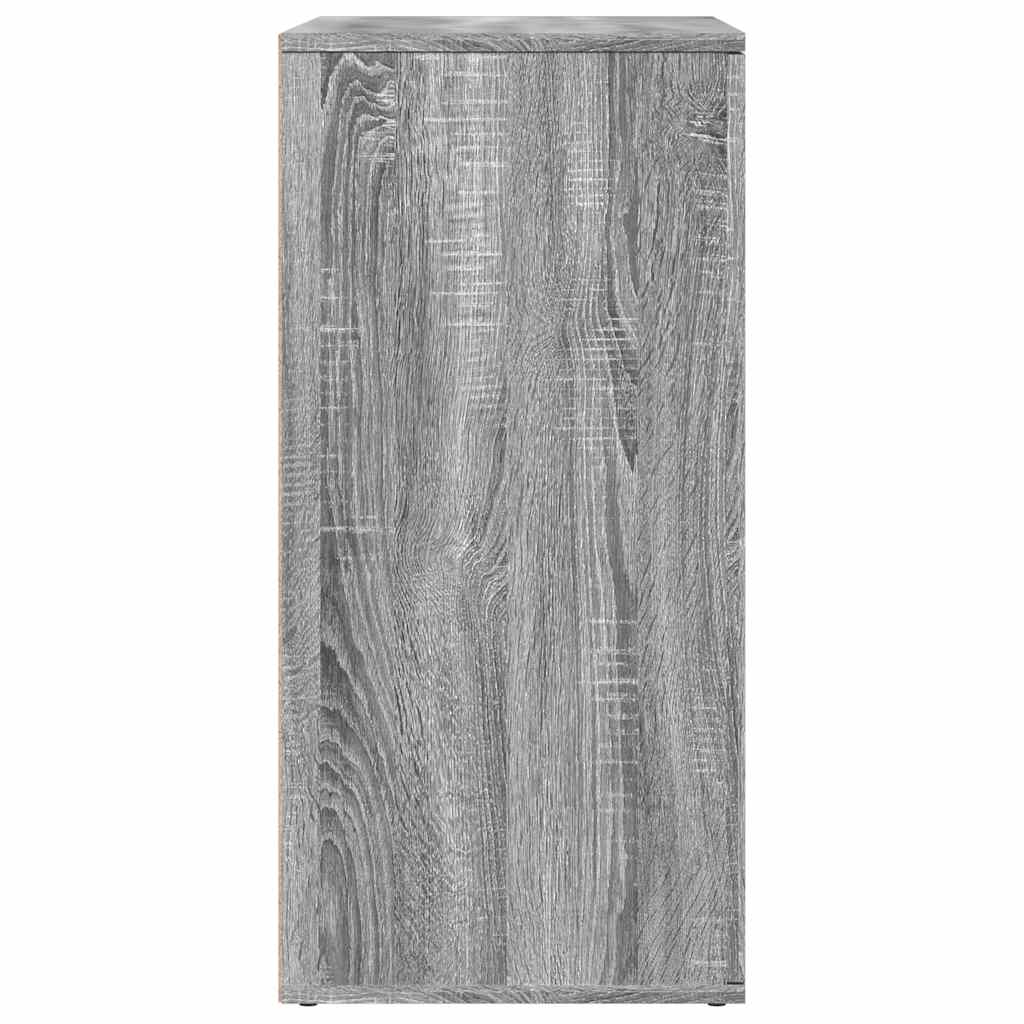 Sideboards 2 Stk. Grau Sonoma 79x38x80 cm Holzwerkstoff
