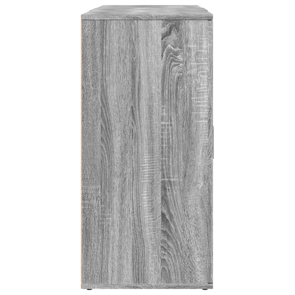 Sideboards 3 Stk. Grau Sonoma Holzwerkstoff