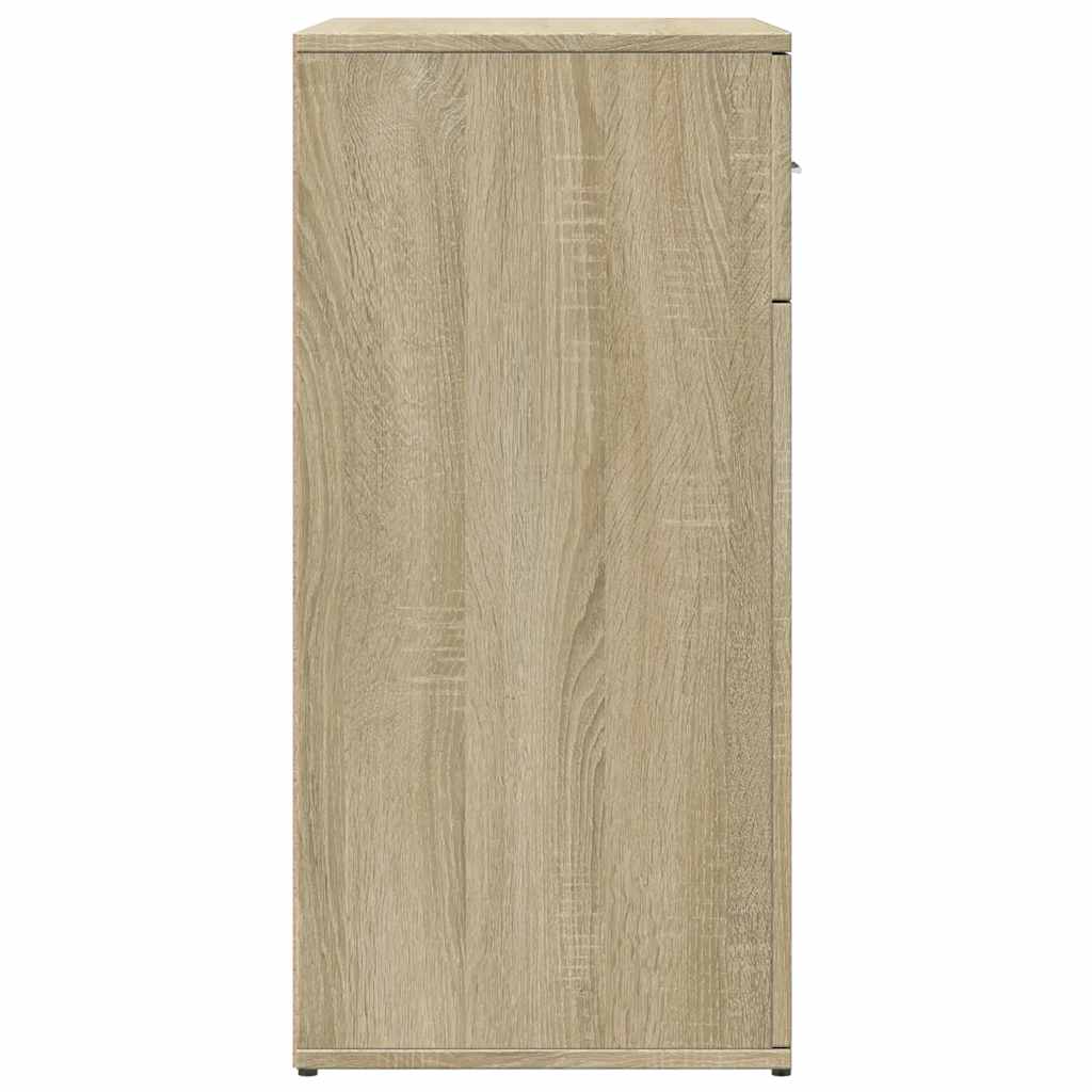 Sideboards 2 Stk. Sonoma-Eiche 79x38x80 cm Holzwerkstoff