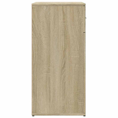 Sideboards 2 Stk. Sonoma-Eiche 79x38x80 cm Holzwerkstoff