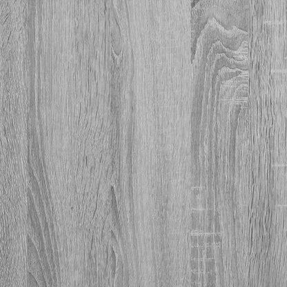 Aktenschrank Grau Sonoma 60x32x153 cm Holzwerkstoff