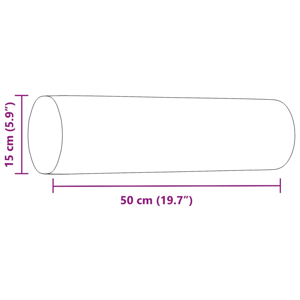 2-tlg. Sofagarnitur mit Kissen und Nackenrollen Rosa Samt