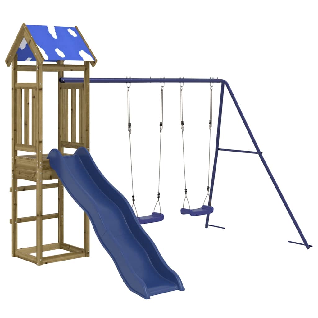 Spielturm Imprägniertes Kiefernholz