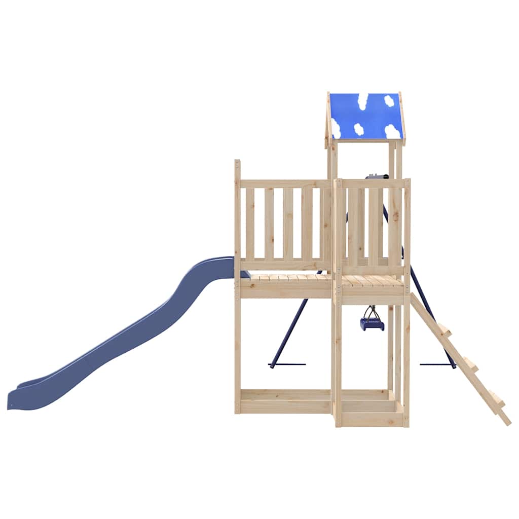 Spielturm Massivholz Kiefer