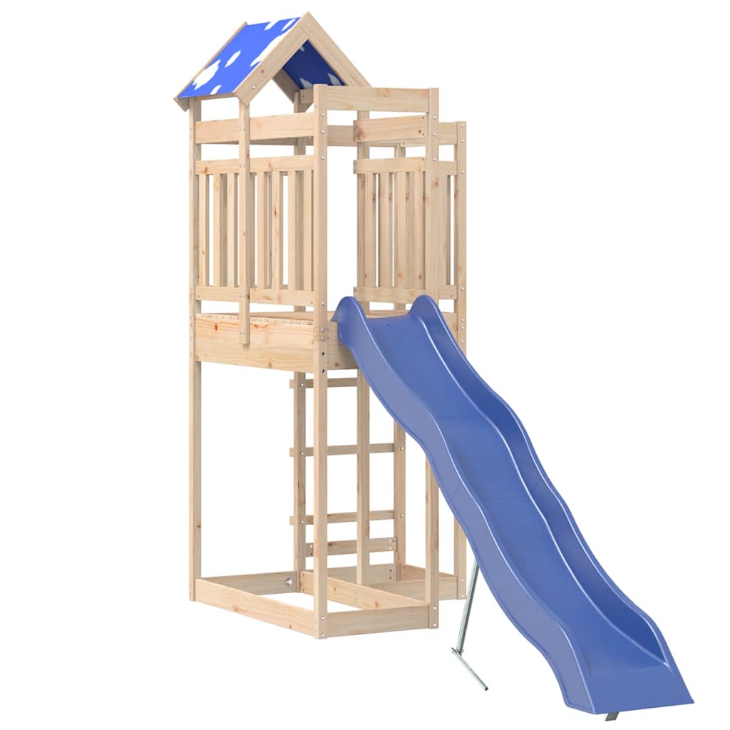 Spielturm Massivholz Kiefer