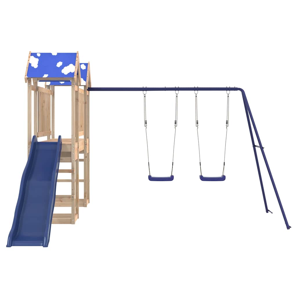 Spielturm Massivholz Kiefer