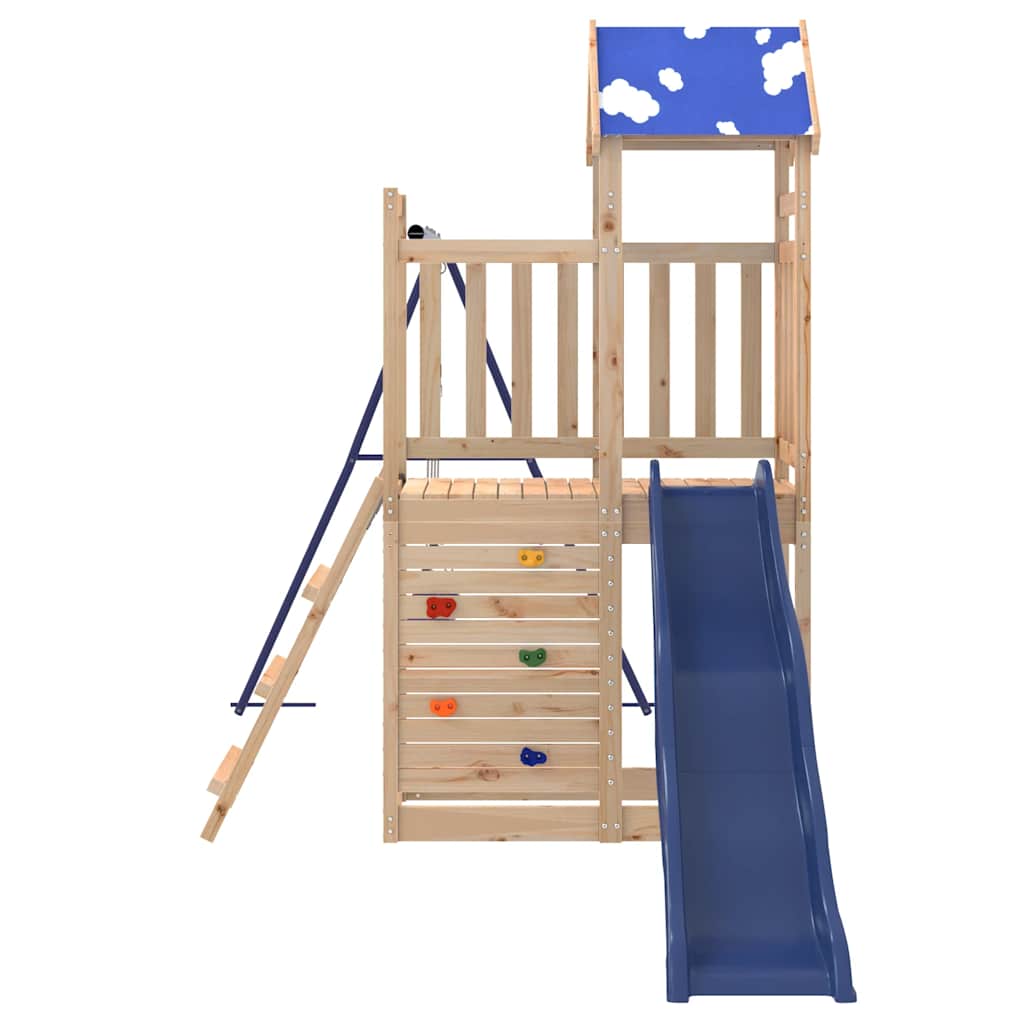 Spielturm Massivholz Kiefer