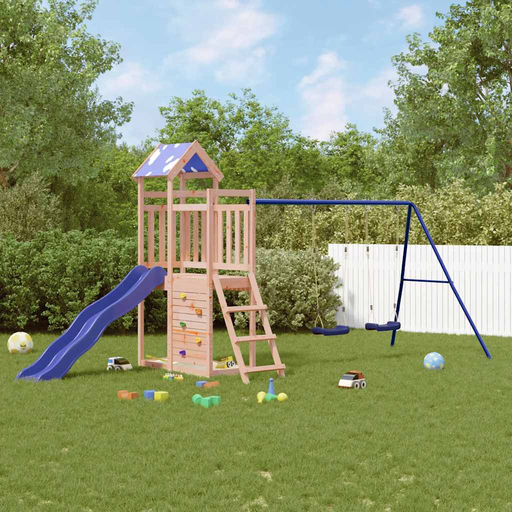 Spielturm Massivholz Douglasie