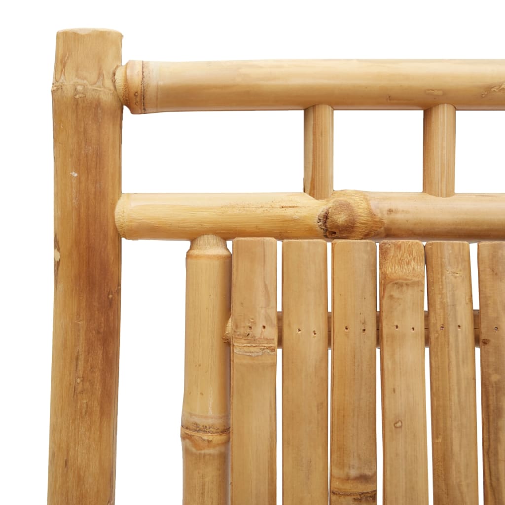 Klappstühle, 4 Stück, 46 x 66 x 99 cm, Bambus