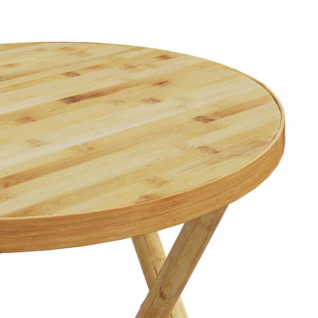 3-tlg. Bistro-Set Bambus
