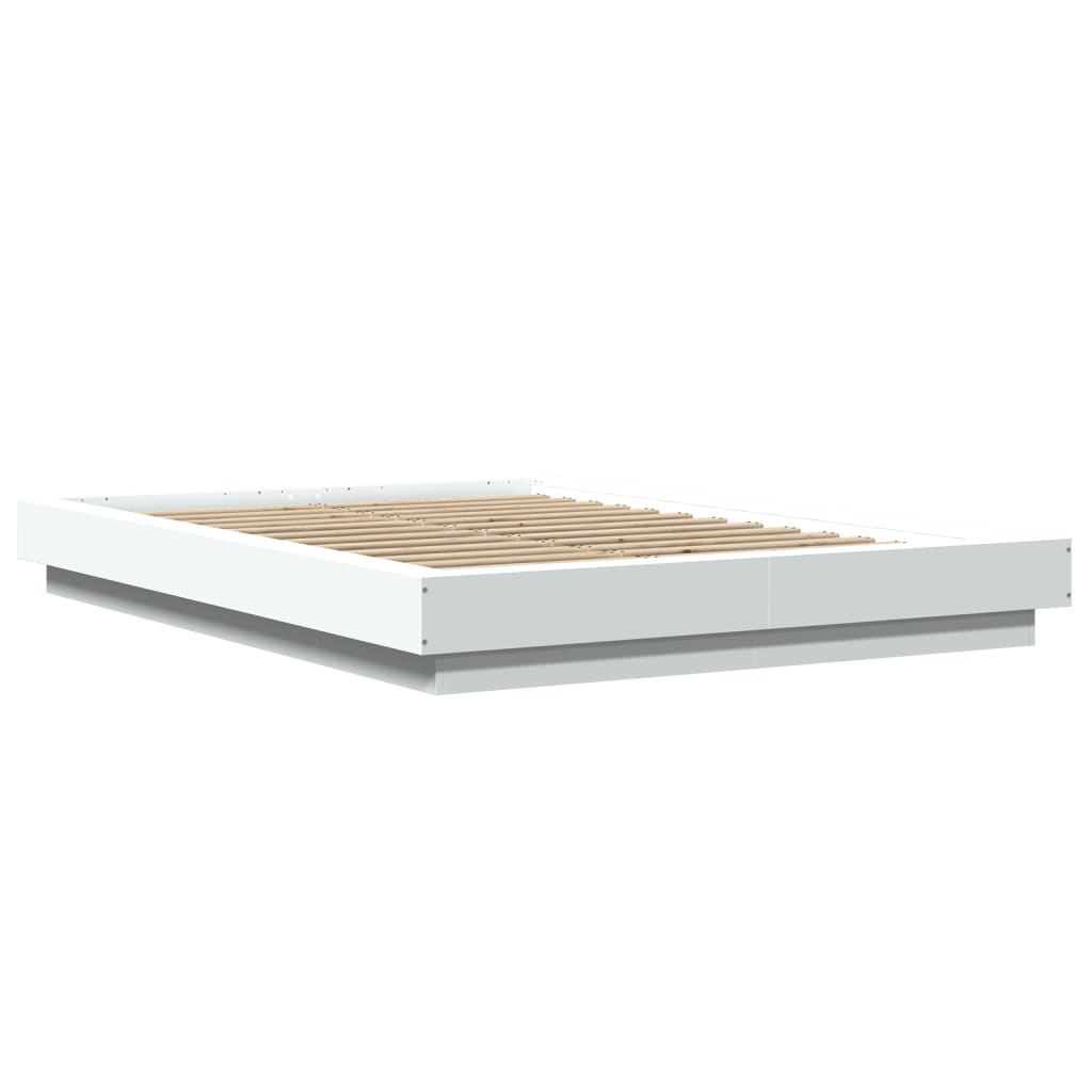 Bettgestell Weiß 120x190 cm Holzwerkstoff