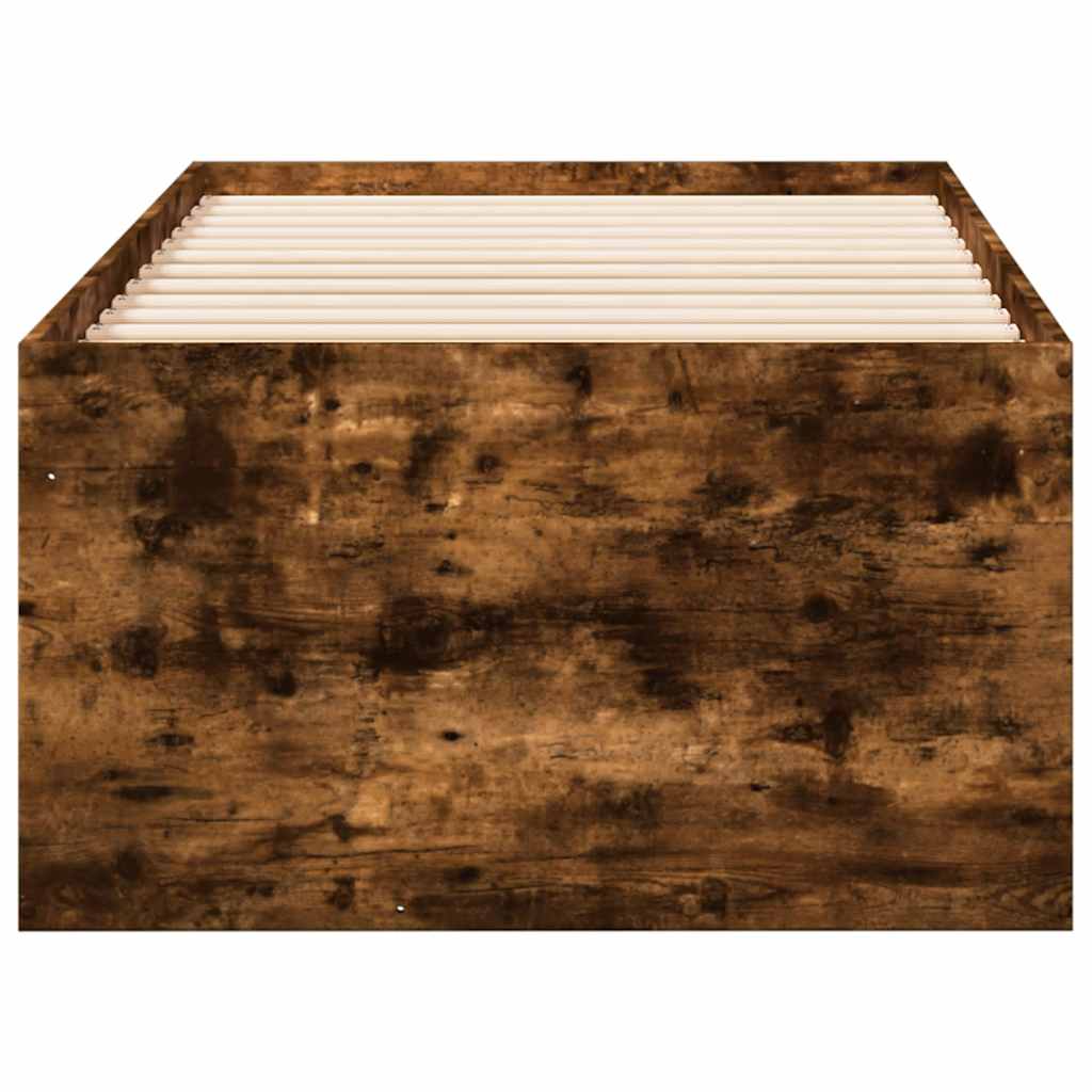 Tagesbett mit Schubladen ohne Matratze Räuchereiche 90x200 cm
