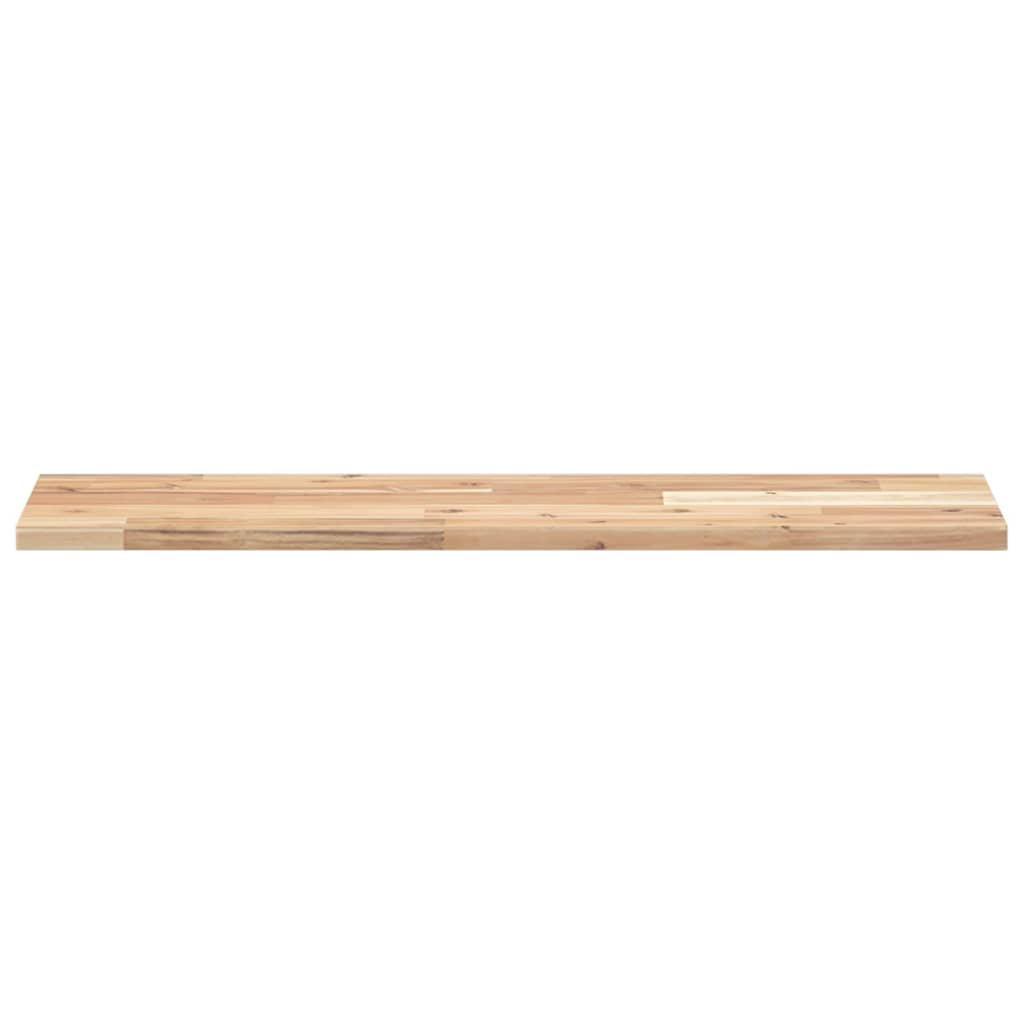 Schweberegale 3 Stk. 80x20x2 cm Massivholz Akazie Unbehandelt