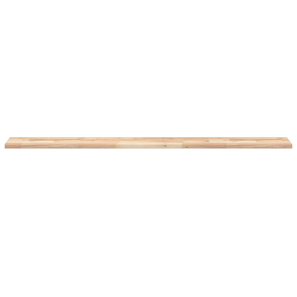 Schweberegale 3 Stk. 160x20x2 cm Massivholz Akazie Unbehandelt
