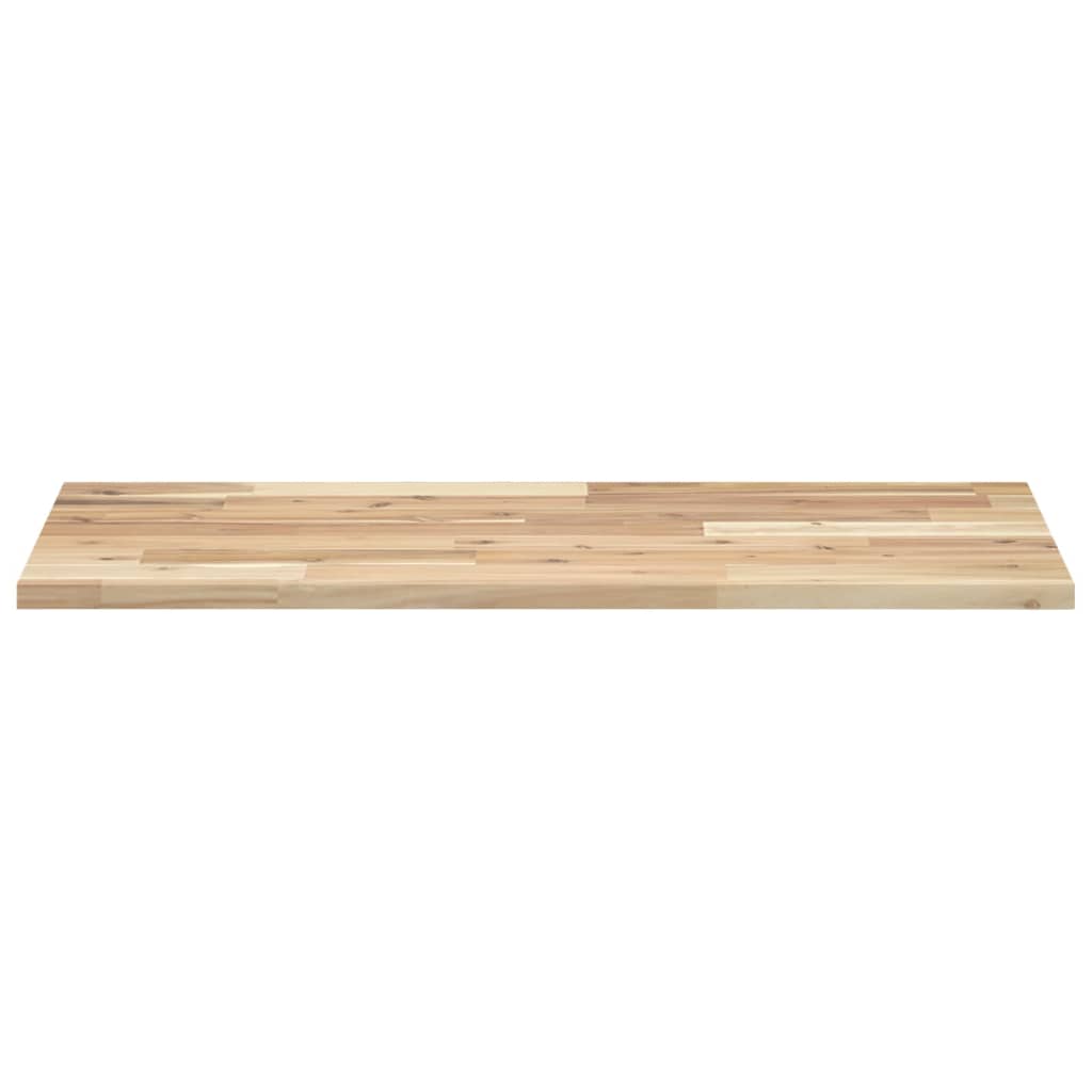 Schweberegale 2 Stk. 60x40x2 cm Massivholz Akazie Unbehandelt