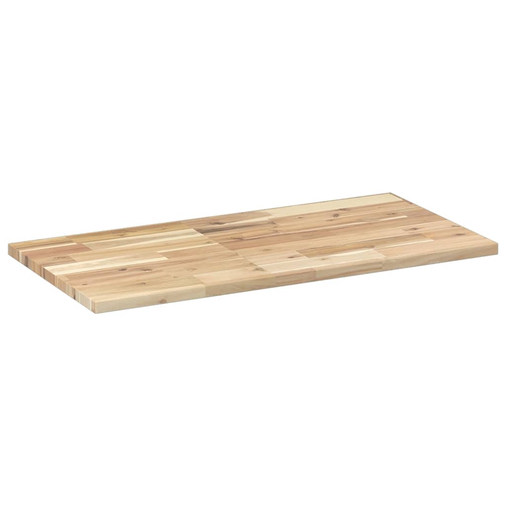 Schweberegale 2 Stk. 80x40x2 cm Massivholz Akazie Unbehandelt