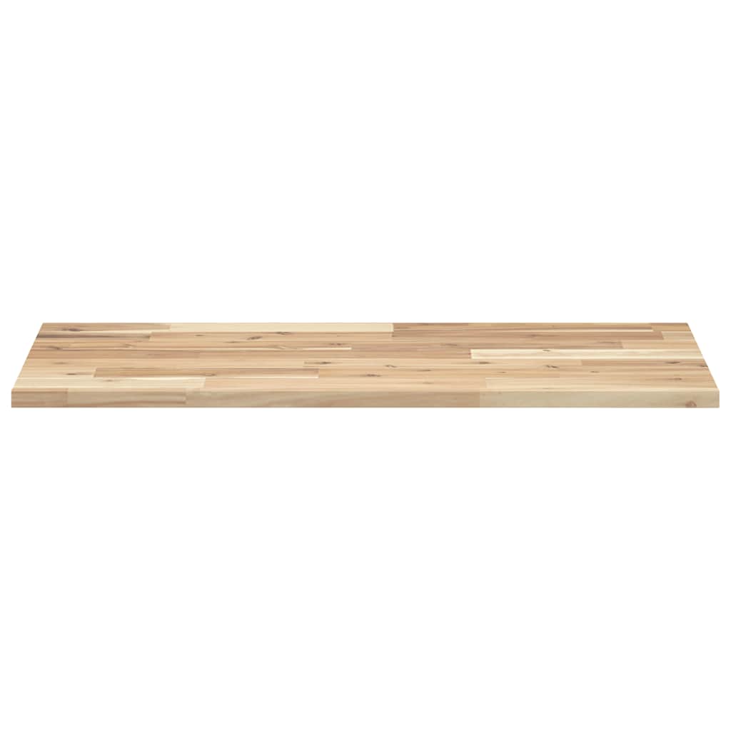 Schweberegale 4 Stk. 80x40x2 cm Massivholz Akazie Unbehandelt