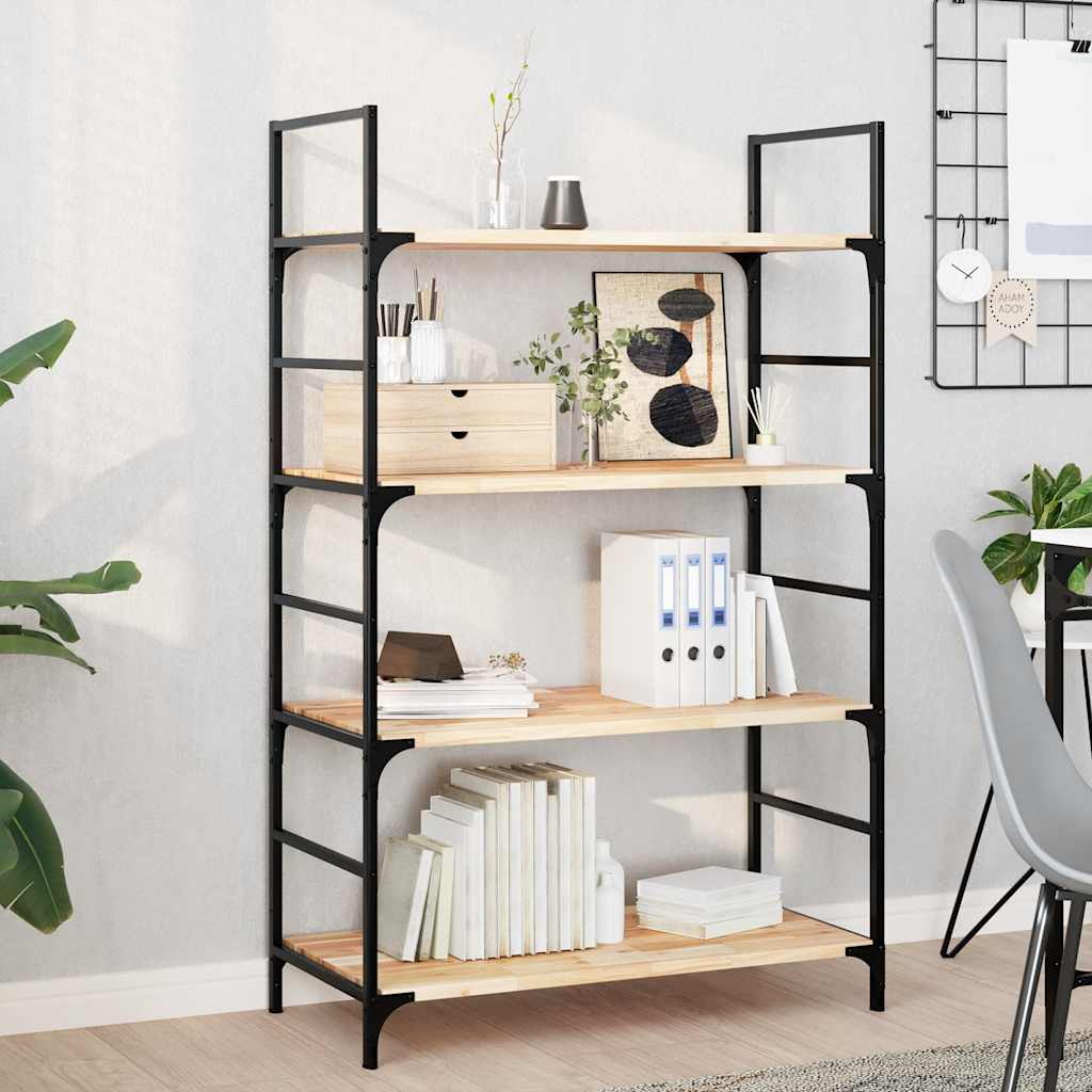 Schweberegale 4 Stk. 80x40x2 cm Massivholz Akazie Unbehandelt