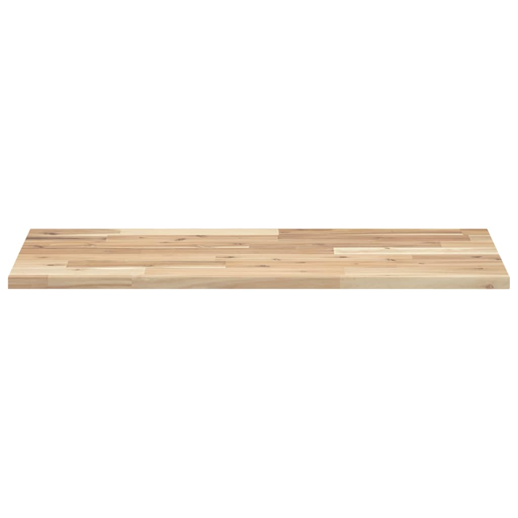 Schweberegal 100x40x2 cm Massivholz Akazie Unbehandelt