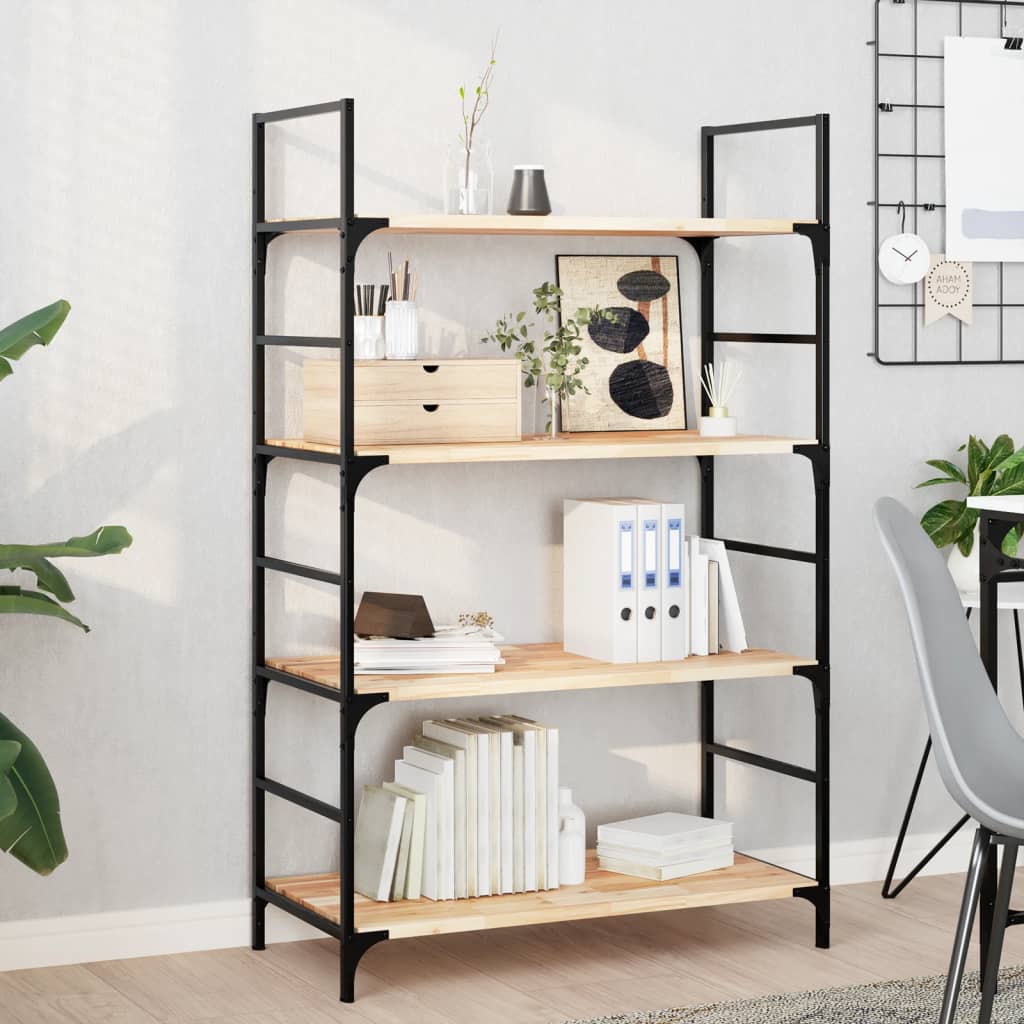 Schweberegal 100x40x2 cm Massivholz Akazie Unbehandelt