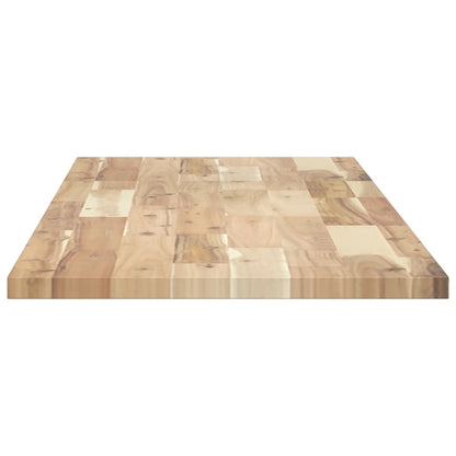 Schweberegal 160x40x2 cm Massivholz Akazie Unbehandelt