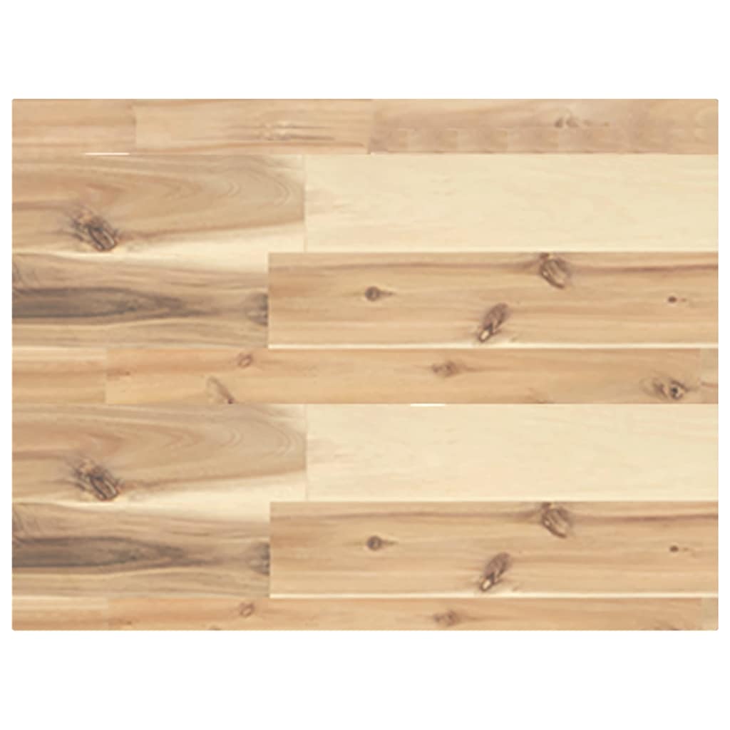 Schweberegale 3 Stk. 40x30x4 cm Massivholz Akazie Unbehandelt