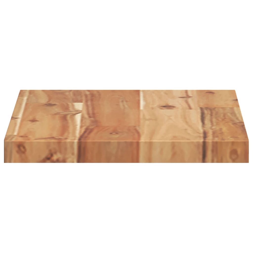 Schweberegale 3 Stk. 40x20x2 cm Massivholz Akazie Ölbehandelt